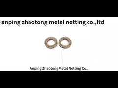 2.5CM Wręby z sieci z włókien z stali nierdzewnej do ekranów