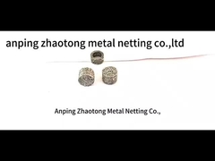 SS Tkanina z siatki z dziurami 4*5 mm Włócznik gazowy AISI 301 do demisteru