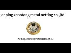 SS Tkanina z siatki z dziurami 4*5 mm Włócznik gazowy AISI 301 do demisteru