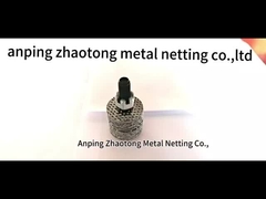 316L Włókna dziane sieci Twin Wire / Dogan Wire 0,18mm Dia 38mm szerokość dla izolacji cieplnej