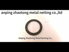 Okrągłość Wiązka z dzianinami Demister Pad 0,23 mm Odporność na korozję