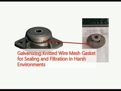 Galwanizacja uszczelnienia sieci z dzianiną do uszczelniania i filtrowania w trudnych warunkach