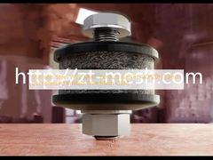 Uszczelki wydechowe z siatki drucianej ze stali nierdzewnej 40 * 20 * 10,3 mm skompresowana dzianinowa siatka druciana OEM