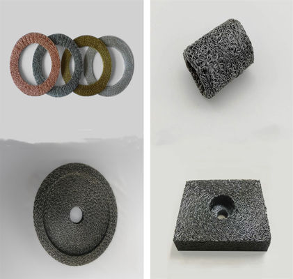 Gęstość 10 mm Włókna z stalowej sieci do przemysłu chemicznego