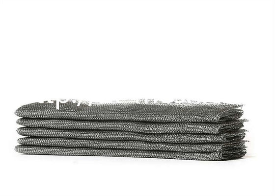 Industrial Knitted Wire Mesh Roll, Mesh Knit Filter Material, OEM/ODM Supported