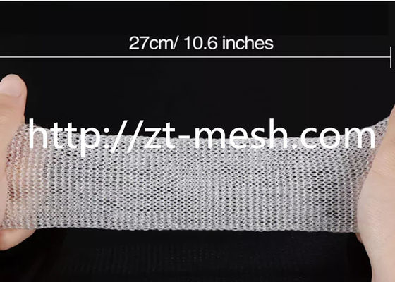 Drut ze stali nierdzewnej z czystego niklu Siatka z dzianiny Drut podwójny / drut Dogan 0,05-0,5 mm Dia 50 mm do izolacji termicznej