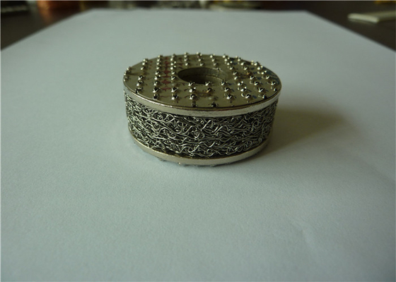 Dia 50 * 20mm mosiężna dzianinowa siatka 98% filtr kwadratowy otwór