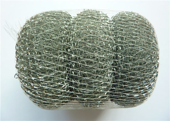 Kulka czyszcząca ze stali nierdzewnej 410 o dużej wytrzymałości 50g Odporny na zapachy środek do szorowania na patelni