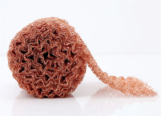 Filtry do cieczy gazowych o szerokości 30 mm Miedziana siatka z dzianiny