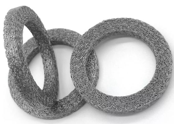 Białe i srebrne siatki z włókien dzianych Filtr odporność na kwasy i alkalie i próbki