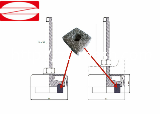 Dobry odporność na filtry skompresowana siatka z dzianiny do filtrów płynnych 14 X 10 mm średnica