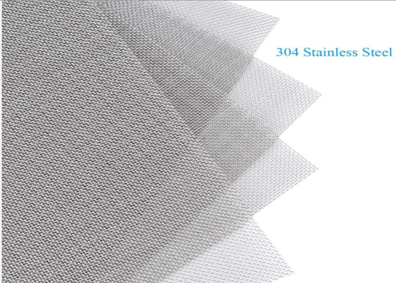 1,22 m pleciona siatka druciana 40 60 Mesh Żelazo Chrom Stop aluminium