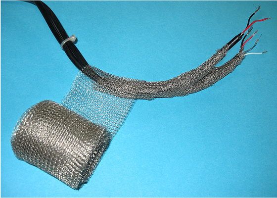 Uszczelka z siatki drucianej WrapShield 50 mm do ekranowania kabli EMIEMI
