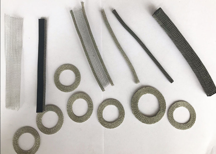 Średnica drutu 0,08 - 0,5 mm Kompresowana siatka z włókien dzianych dla przemysłu filtracyjnego