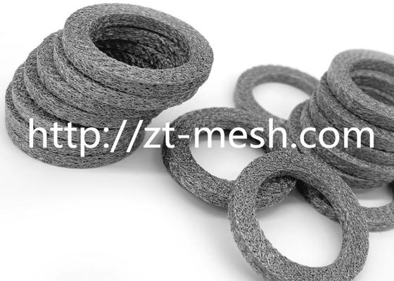 OEM Gasketa metalowa z tkaną siecią w kształcie okrągłego otworu do potrzeb przemysłowych