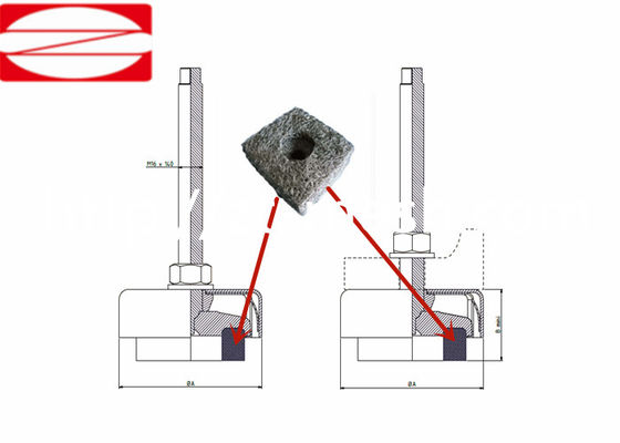 Dobry odporność na filtry skompresowana siatka z dzianiny do filtrów płynnych 14 X 10 mm średnica