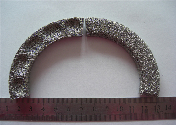 Tłumiki Sprasowana dzianinowa siatka druciana 5 mm - 25 mm 90% filtr do samochodów przemysłowych