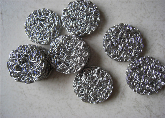 Tłumiki Sprasowana dzianinowa siatka druciana 5 mm - 25 mm 90% filtr do samochodów przemysłowych