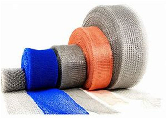 Szerokość 50 Cm Dzianinowa siatka druciana 125m Długość Średnica 0,25mm Mata Sus304 80 Rolka