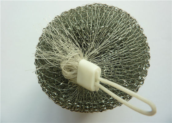 Kulka czyszcząca ze stali nierdzewnej 410 o dużej wytrzymałości 50g Odporny na zapachy środek do szorowania na patelni