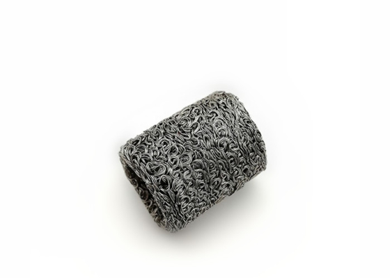 Dia 40 * 20mm Cylinder z dzianiny drucianej z siatki wydechowej Pierścienie podtrzymujące uszczelkę Odporne na alkalia