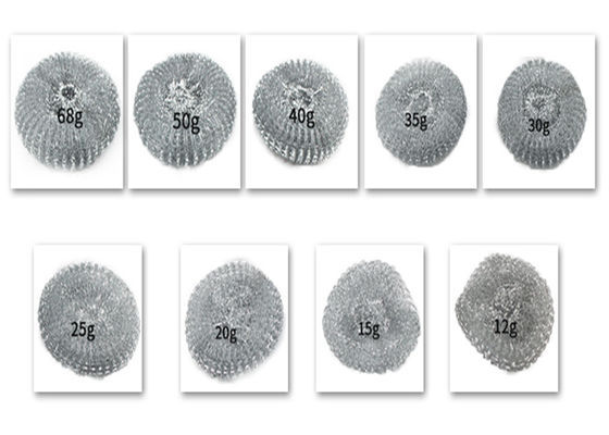 20g ocynkowanej kulki do czyszczenia drutu stalowego, kulka do czyszczenia siatki drucianej