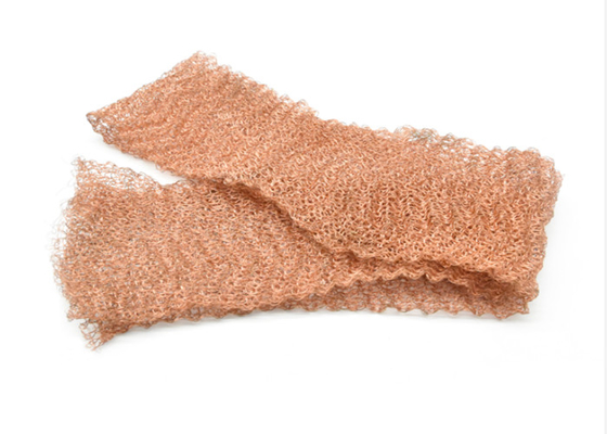 30m Siatka z dzianiny miedzianej 10 15 20 cm Szerokość 0,20 mm Drutowa powierzchnia falista