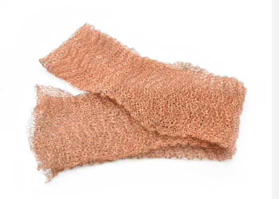 ODM Dzianinowa siatka z drutu miedzianego Rolka o szerokości 50 mm irregula Hole