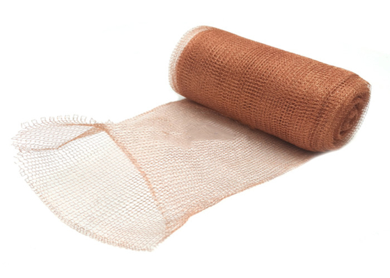 Siatka z dzianiny 100 mm z czystej miedzi 20 stóp do pakowania kolumny destylacyjnej