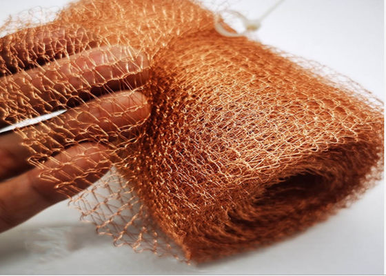 Ekran filtra cieczy gazowej z czerwonej miedzi 500 mm Szerokość 0,28 mm Siatka typu płaskiego