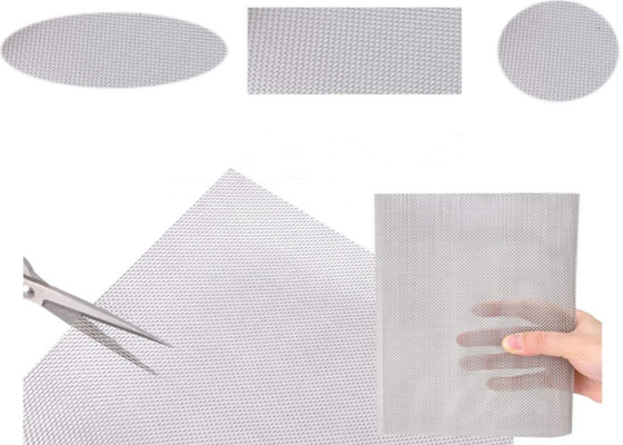 1,22 m pleciona siatka druciana 40 60 Mesh Żelazo Chrom Stop aluminium