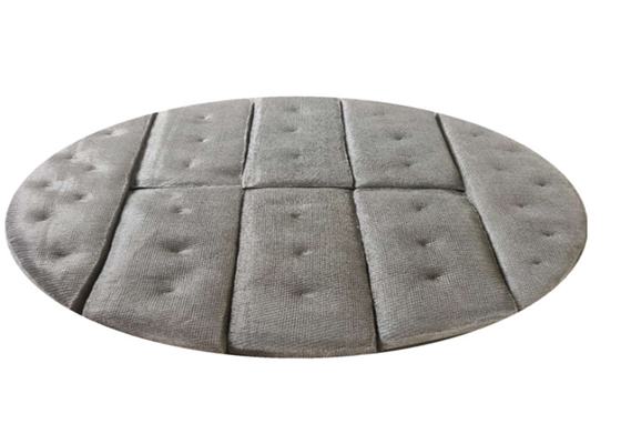 SS316L Knit Mesh Demister Mist Eliminator Szerokość 500 mm z nieregularnym otworem