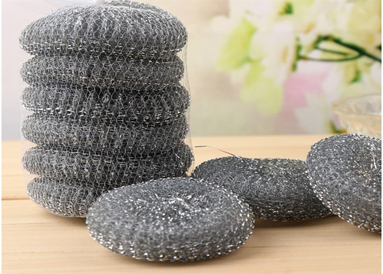 Płuczka do czyszczenia kulek ze stali nierdzewnej do użytku domowego 8 * 8 cm 40 g 0,08-0,5 mm Szerokość drutu