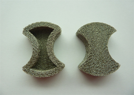 Podkładka z siatki drucianej Drut ze stali nierdzewnej 0,12 mm 35 mm Elastyczny rdzeń platerowany ISO9001