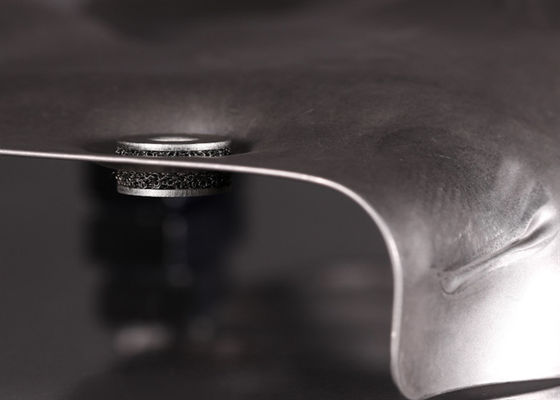 Białe i srebrne siatki z włókien dzianych Filtr odporność na kwasy i alkalie i próbki