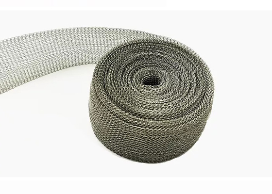 Dia 25cm Dzianinowa siatka druciana Miedź Tytan Stal nierdzewna w filtrze cieczy gazowej