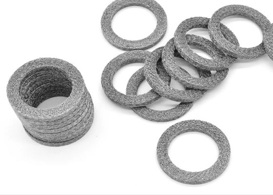 Dostosuj skompresowaną dzianą siatkę drucianą 316l Od160 Id70 Grubość 21 mm