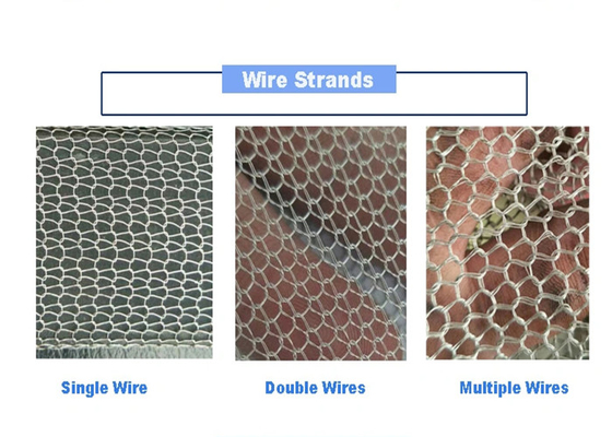 Miedziana siatka dziana o szerokości 100 mm do pakowania kolumny destylacyjnej