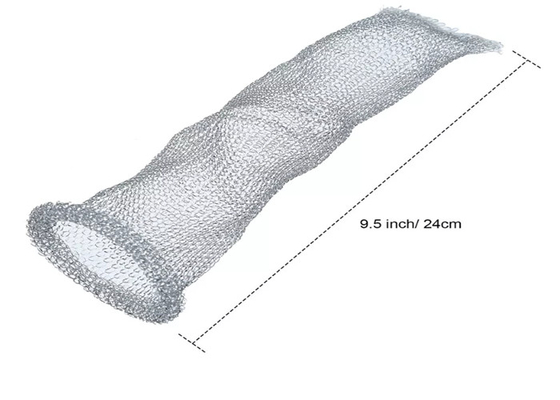 Szerokość 40 Mm Średnica 290 mm Dzianinowa siatka do pralki Pułapki na pranie