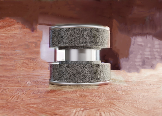 Sus316l Metalowe amortyzatory poduszkowe Od29mm Id24mm Grubość 10mm