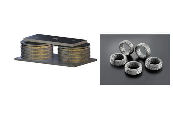 Cylindryczny kształt Od80mm Metalowe amortyzatory do amortyzacji