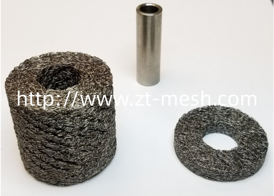 φ50*20mm Włókno sieci z sprężyny z stali nierdzewnej (Qty 4) Różne rozmiary dla wilgotnych wibracji