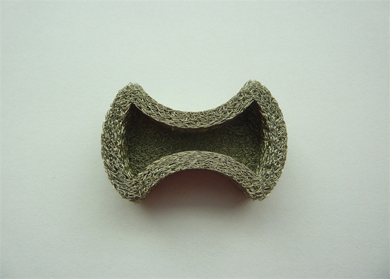 Podkładka z siatki drucianej Drut ze stali nierdzewnej 0,12 mm 35 mm Elastyczny rdzeń platerowany ISO9001